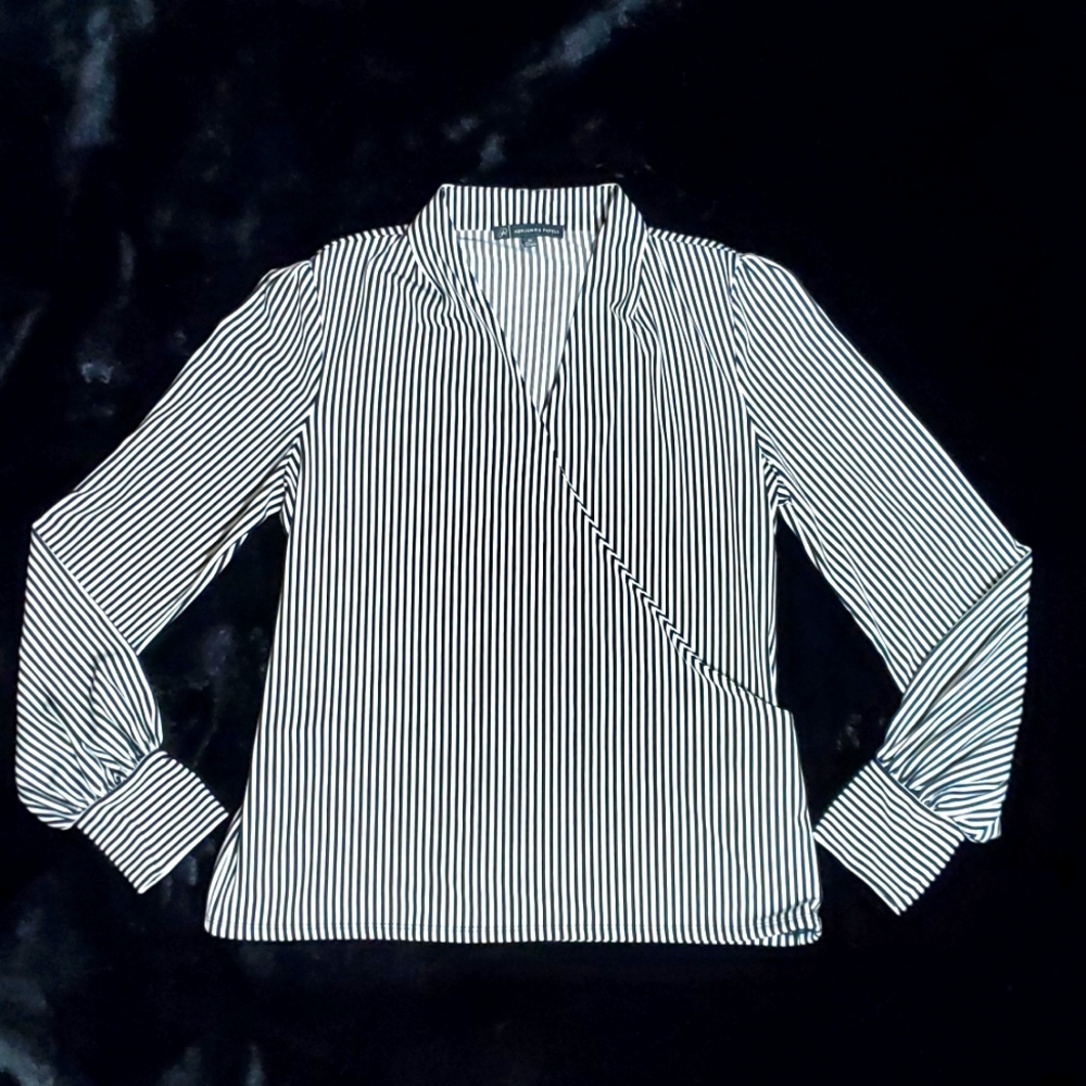 Adrianna Papell striped blouse